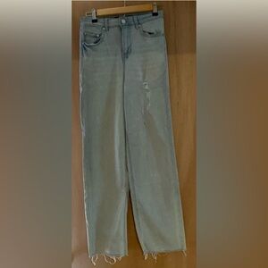 Distressed Indigo Rein Blue jeans